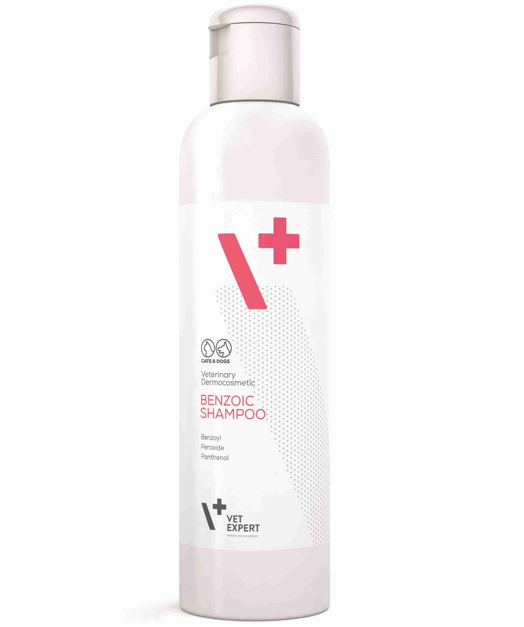 Шампунь Vet Expert Benzoic Shampoo бензойный для собак и кошек с жирной ...