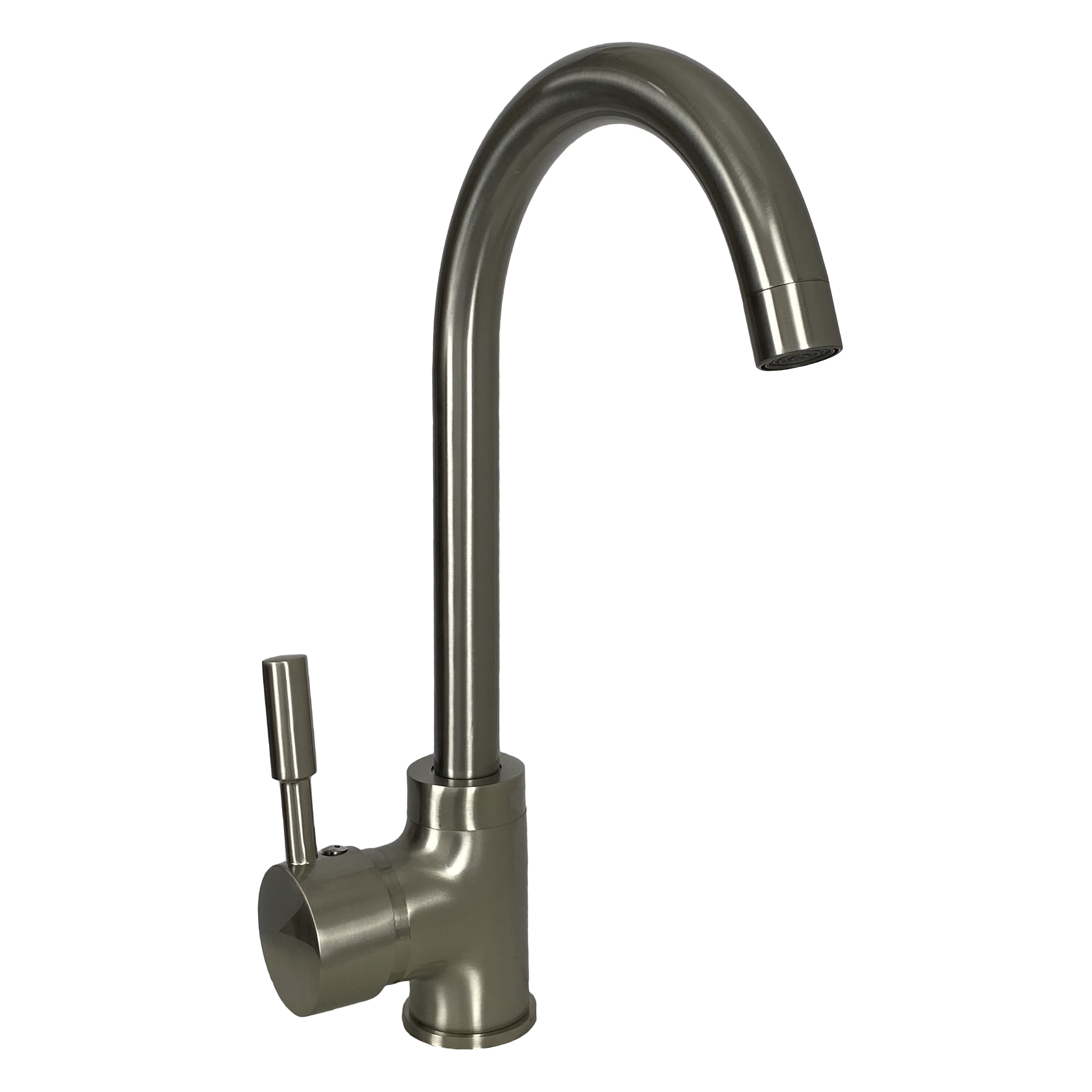 

Смеситель для кухни Globus Lux LAZER GLLR-0103S- STSTEEL
