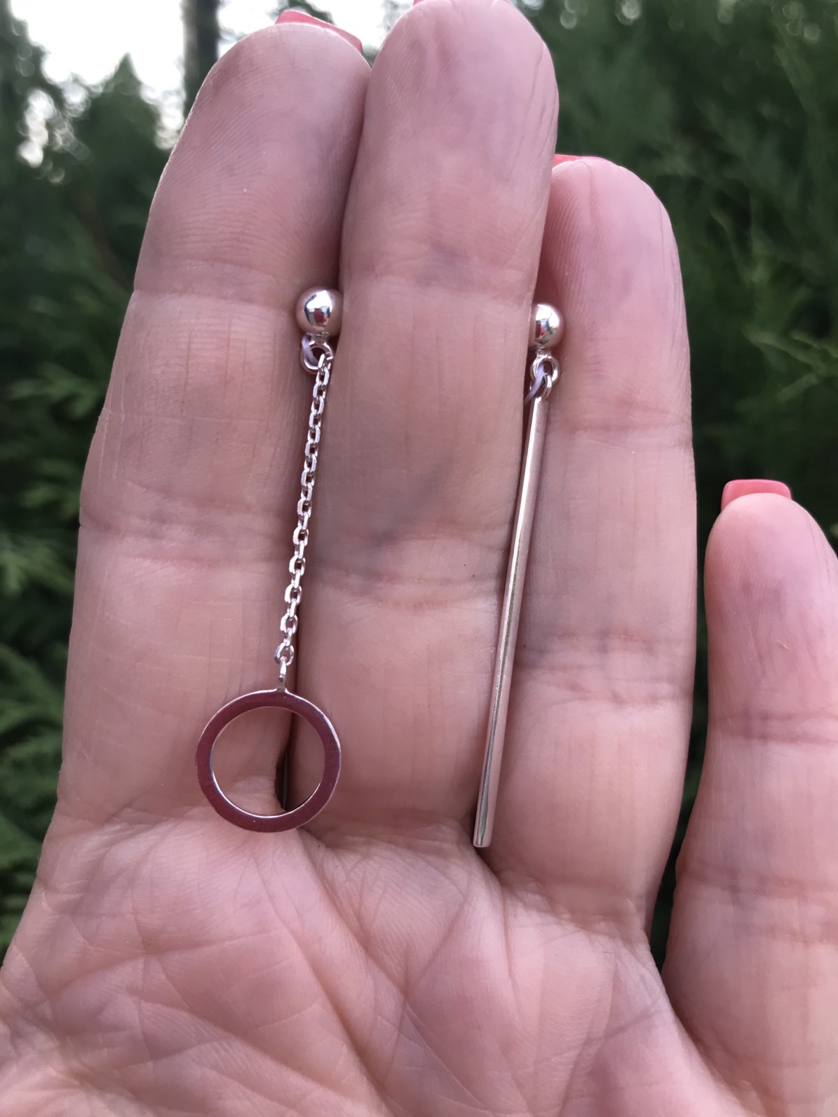 

Серьги пусеты-гвоздики серебряные 4955