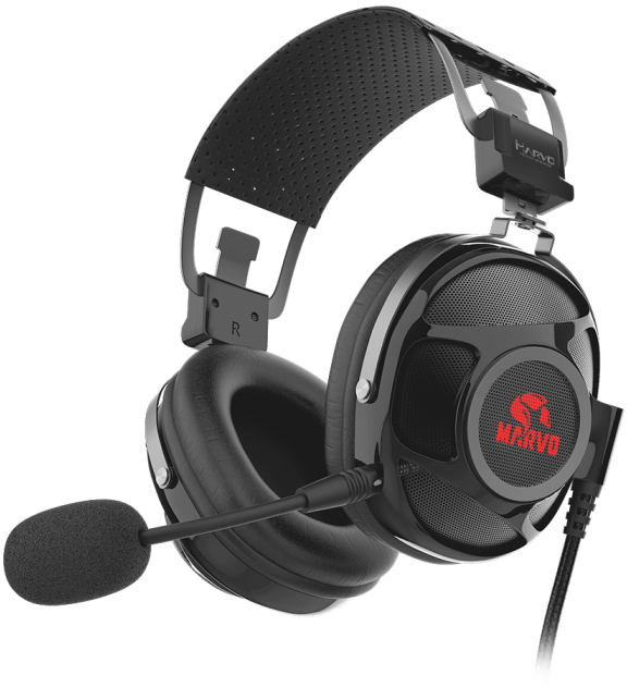 

Наушники Marvo HG9053 Red-LED 7.1 Black