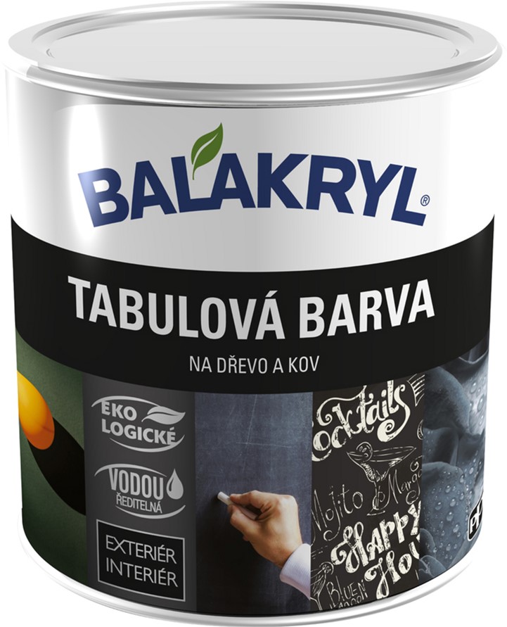 

Краска грифельная Balakryl 0.7 кг Чёрный (BL-385487)