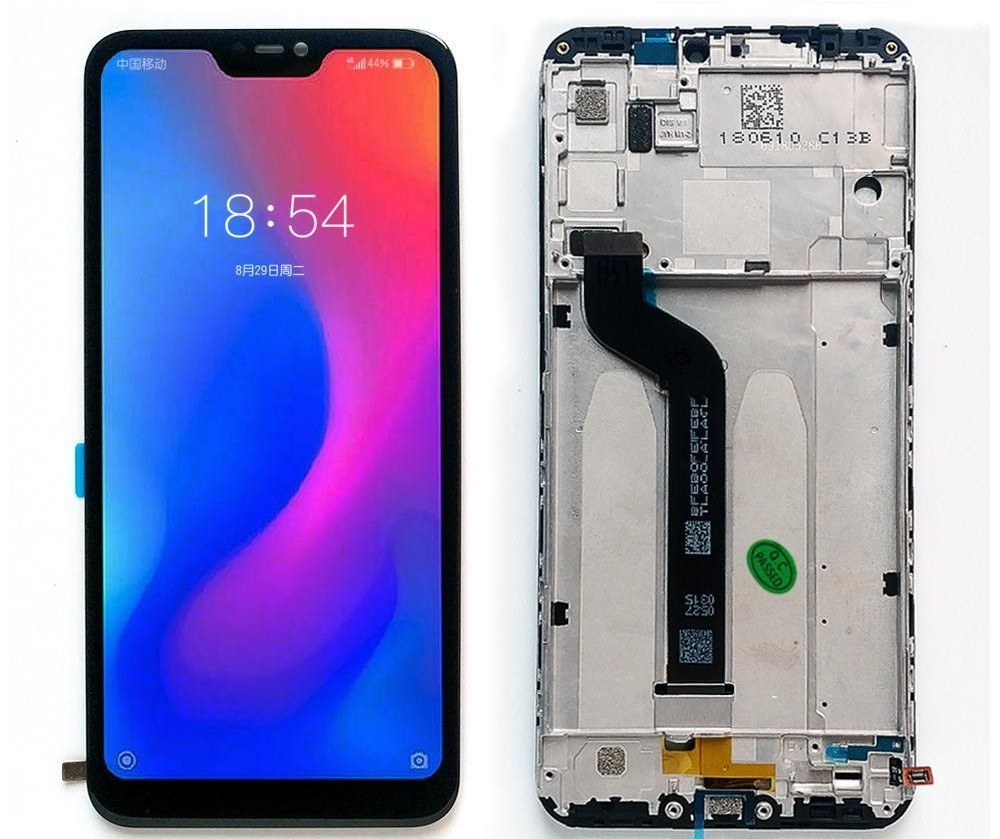 

Дисплей для Xiaomi Mi A2 Lite с сенсором (тачскрином) и рамкой черный