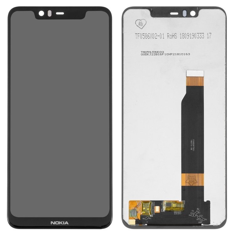 

Дисплей для Nokia 5.1 Plus с сенсором (тачскрином) черный