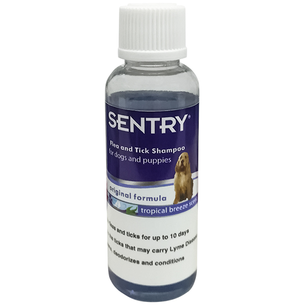 Шампунь от блох и клещей для собак Sentry Tropical Breeze Shampoo 45 мл ...