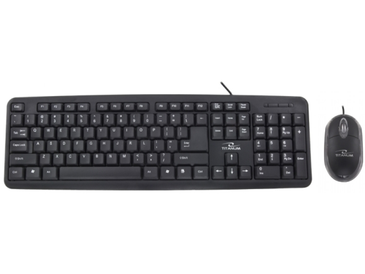 

Комплект Esperanza TK106 USB (клавиатура+мышь) Black