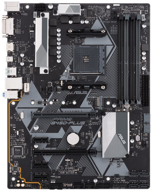 

Материнская плата AM4 (B450) Asus PRIME B450-PLUS, B450, 4xDDR4, CrossFire, Int.Video(CPU), 6xSATA3, 1xM.2
