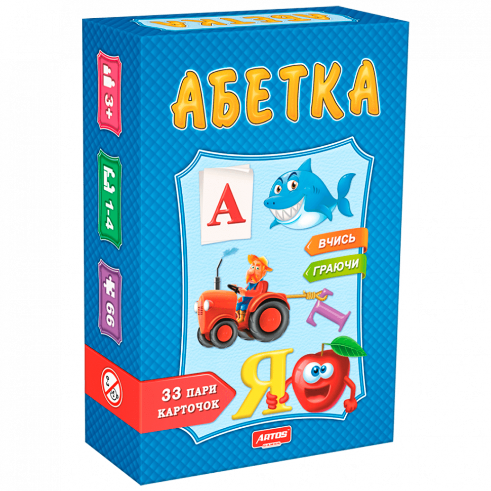 

Настольная игра "Абетка" 0529 Artos Games