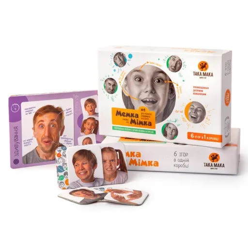 

Настольная игра "Мемка Мімка 2" 960094 Така Мака