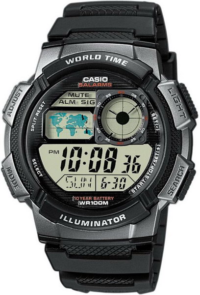 

Мужские наручные часы Casio AE-1000W-1BVEF