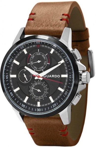 

Мужские наручные часы Guardo P11457 SBBr