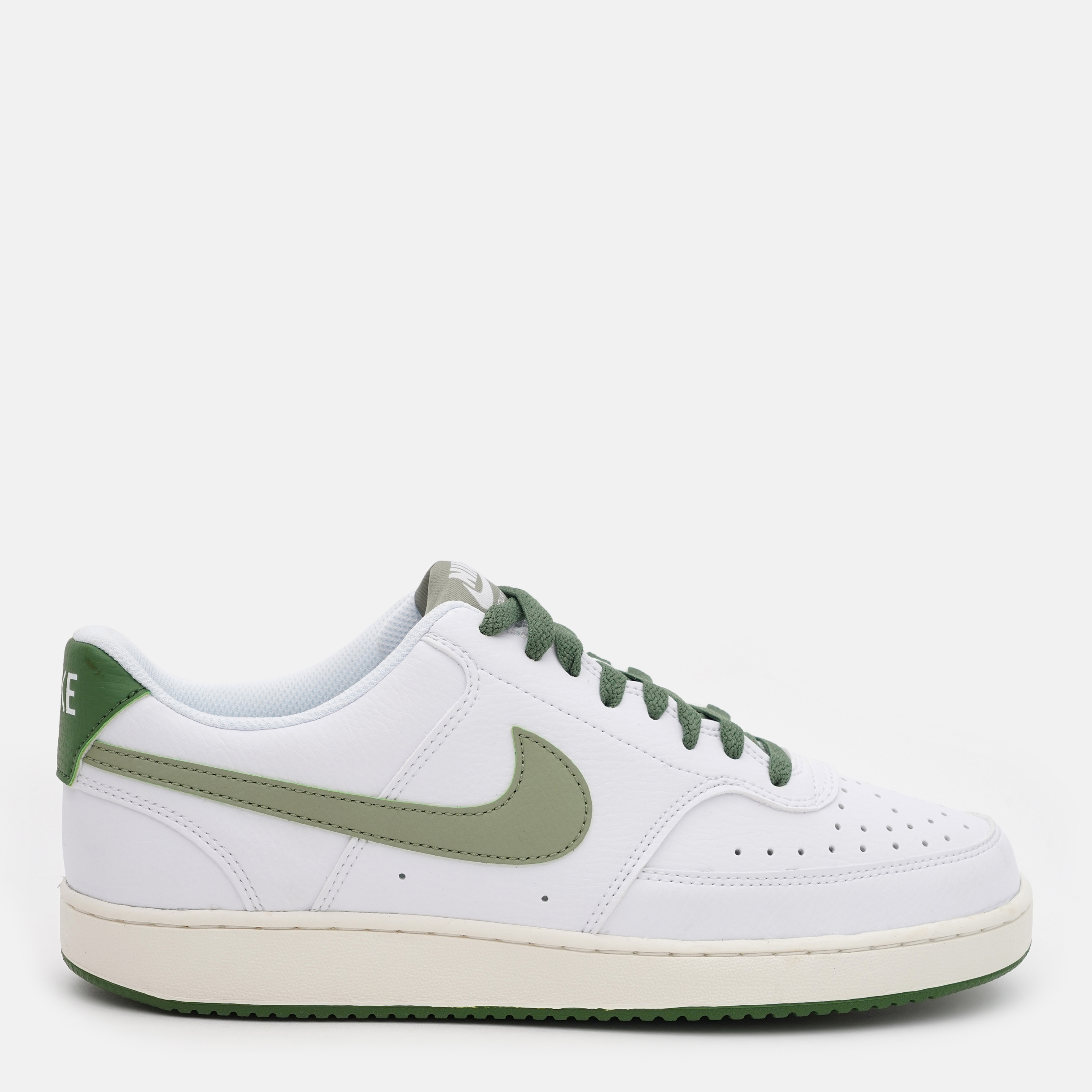 Акція на Чоловічі кеди низькі Nike Court Vision Lo FJ5480-100 45 (11US) 29 см Білі від Rozetka