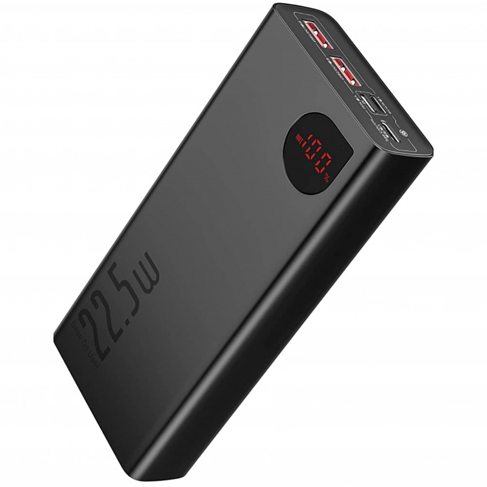 Повербанк/Power bank/УМБ 20000 mAh Baseus (PPXJ0800) Черный – низкие ...
