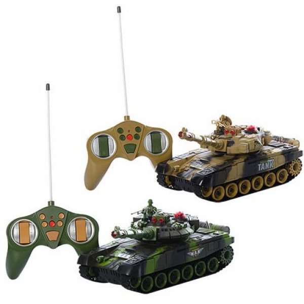 

Игровой набор 2 танка на радиоуправлении War Tank 9993-2 танковый бой