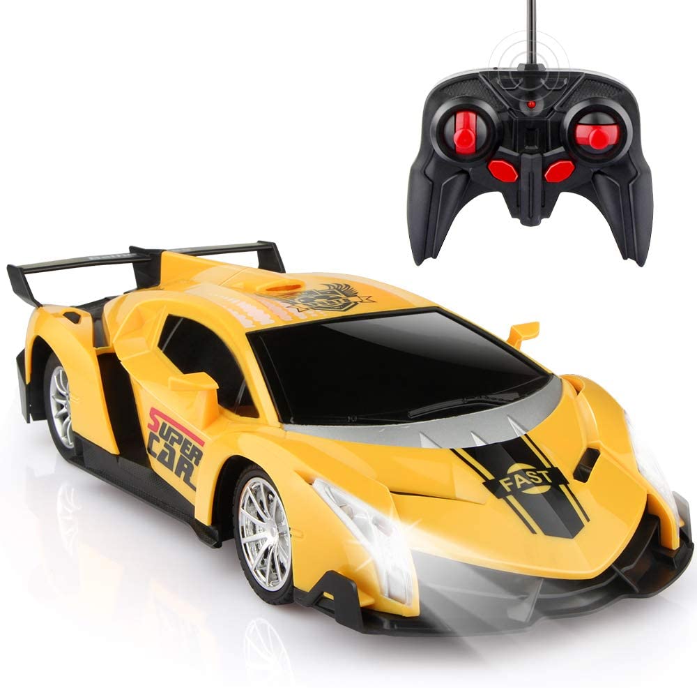 

Машинка на радиоуправлении Growsland super car Lamborghini 1:16 спортивный гоночный автомобиль для мальчиков и девочек, цвет желтый (17092320)