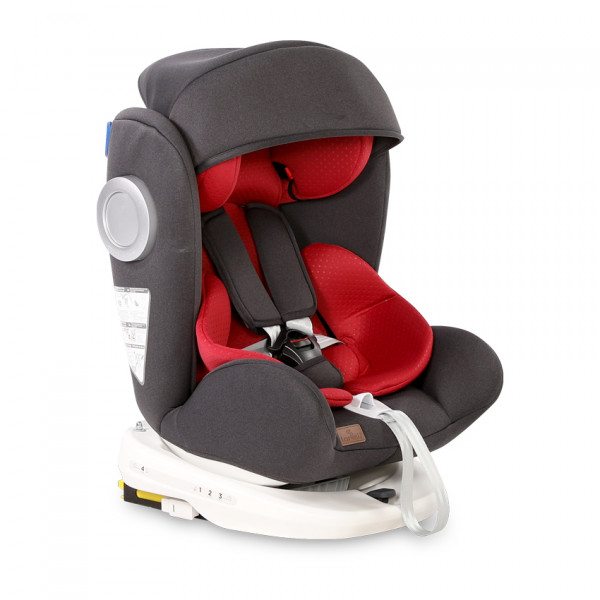 

Автокресло Bertoni Lorelli Lusso Sps Isofix Black Red