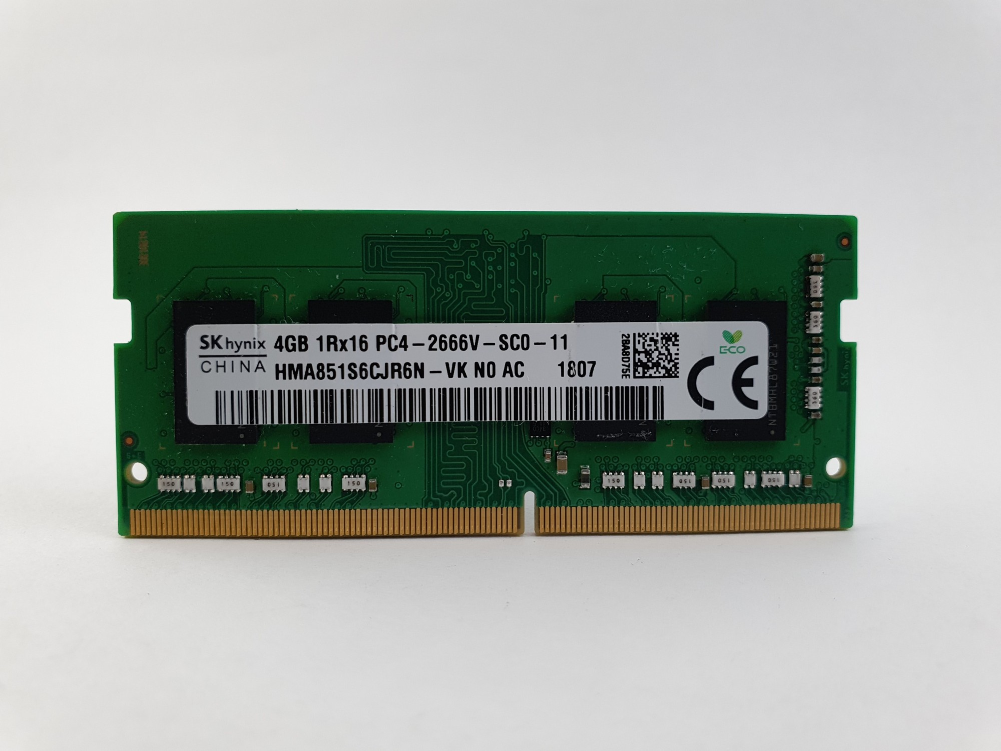 Оперативна пам'ять для ноутбука SODIMM SK hynix DDR4 4Gb PC4-2666V ...