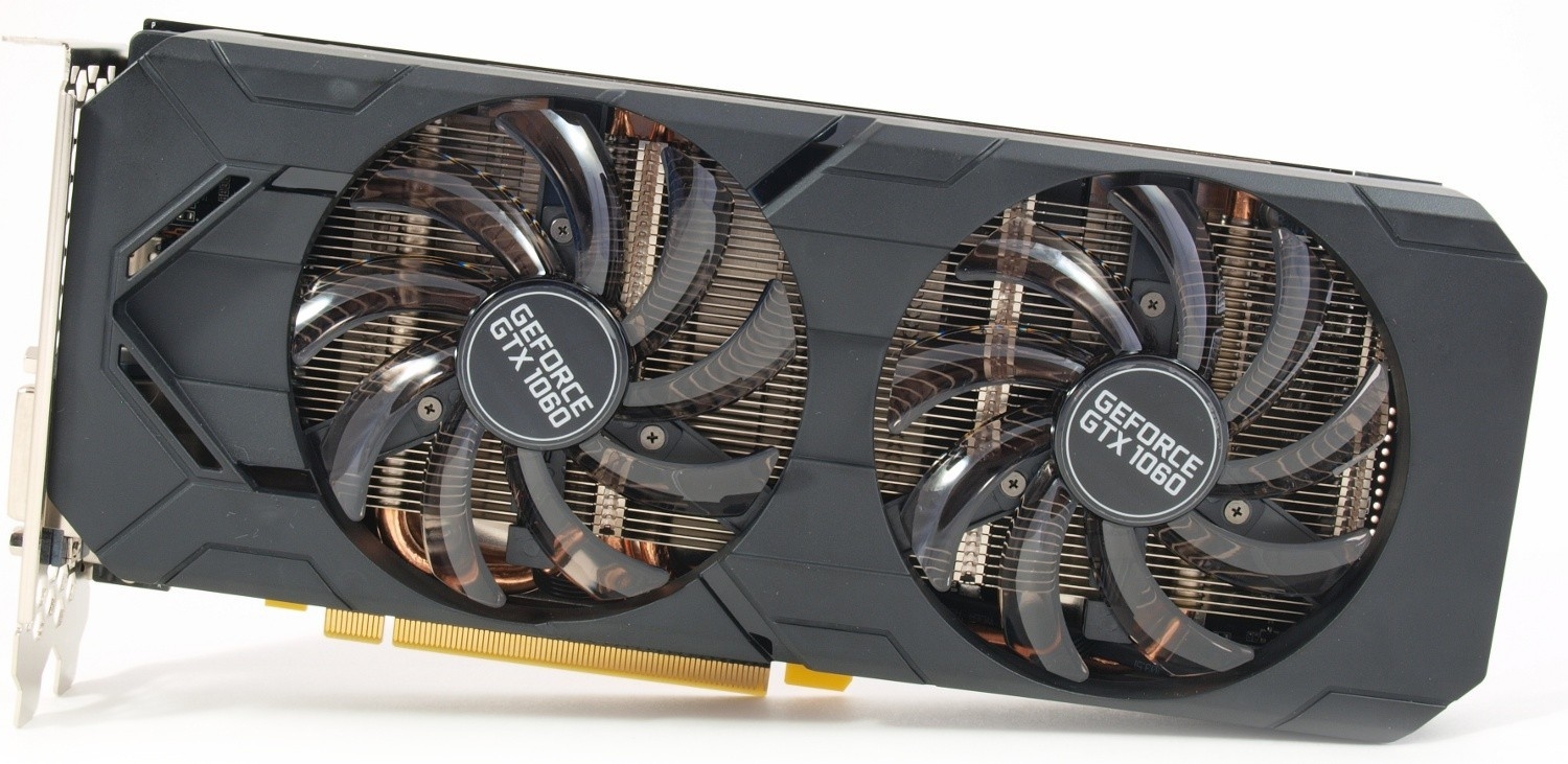 Palit PCI-Ex GeForce GTX 1060 Dual 3GB GDDR5 (192bit) (1506/8000) (DVI ...