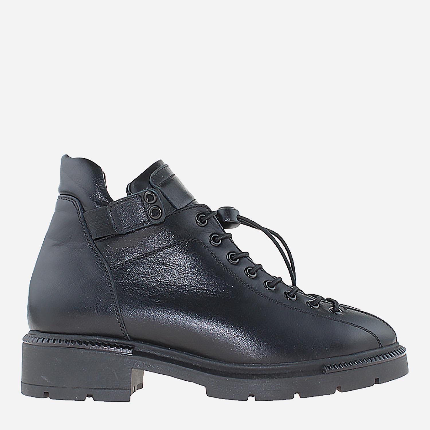 Акция на Жіночі зимові черевики низькі Classic Style RC32527 37 23.5 см Чорні от Rozetka