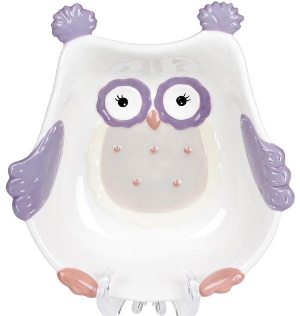

Набор 4 пиалы Owl Family 400мл керамика Bona BD-834-828