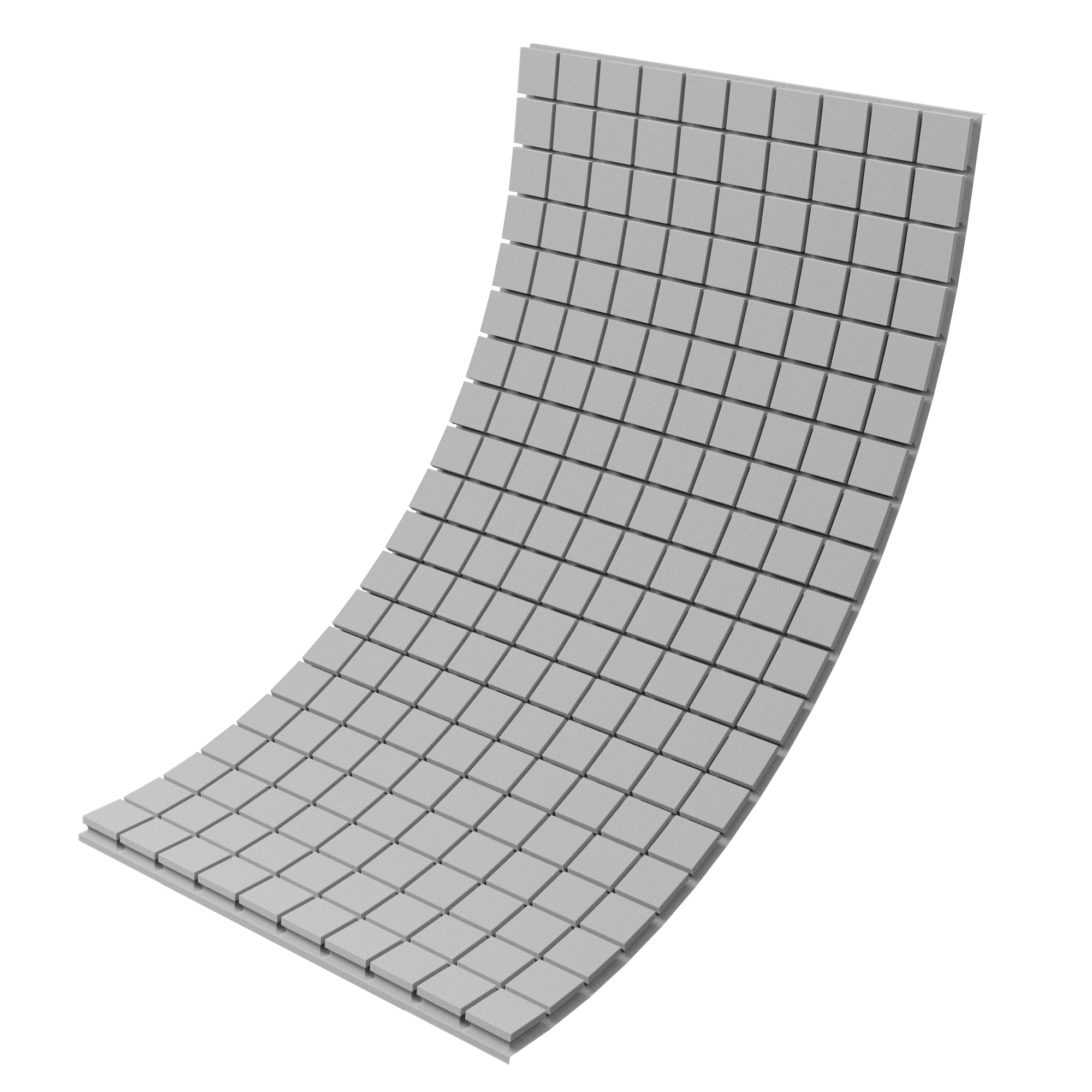 

Панель из акустического поролона Ecosound Tetras Grey 70 100х200 см Серый