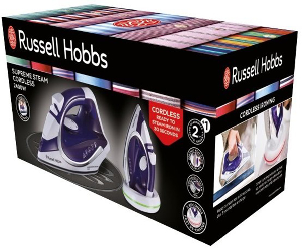 фото Праска з парою Russell Hobbs Supreme Steam Cordless (23300-56)