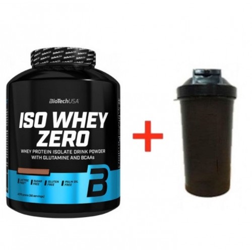 

Комплект Протеин Biotech Iso Whey Zero, 2.27 кг Ваниль + Шейкер (90890)