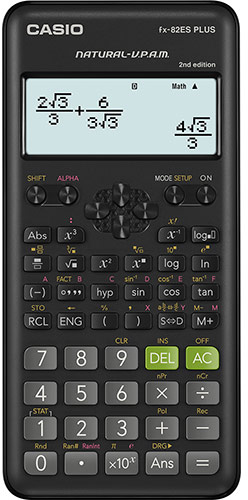 

Калькулятор Casio графический FX-82ES Plus 2nd edition (4549526612022)