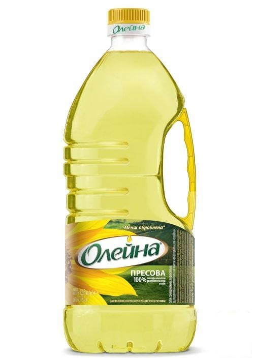 Масло подсолнечное "Олейна Пресова" 1,8л (98845) – купить в интернет ...