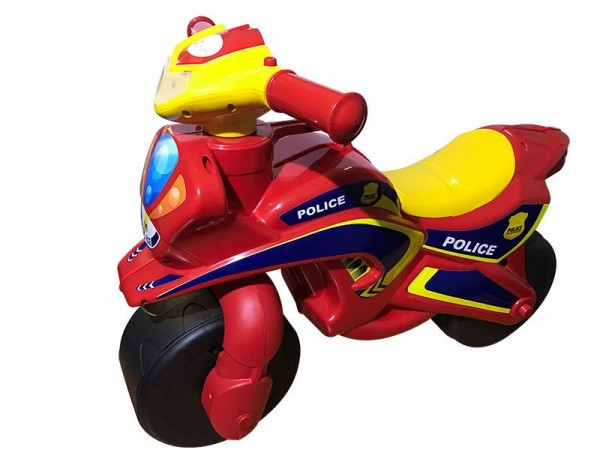 

Мотобайк беговел DOLONI TOYS музыкальный ПОЛИЦИЯ 0139/56