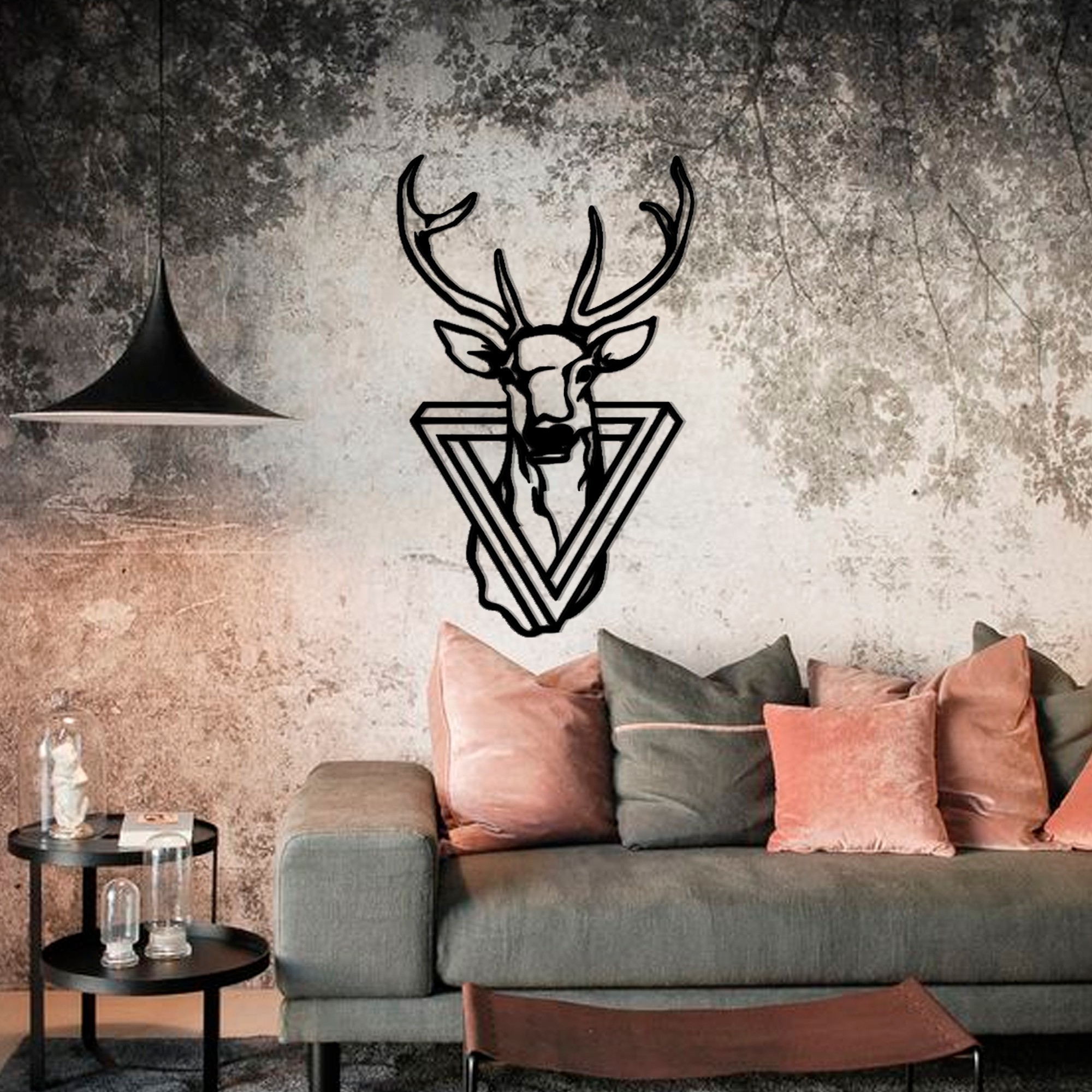 

Картина с дерева KoDi на стену Deer 1 75 см 300025