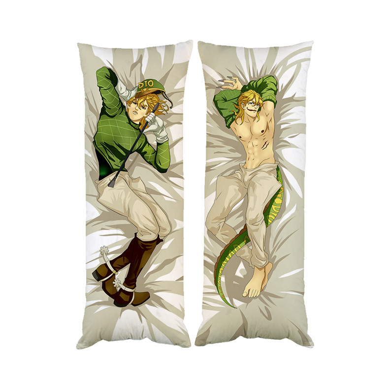 Подушка дакимакура Дио Брандо Джо Джо декоративная ростовая подушка для ...