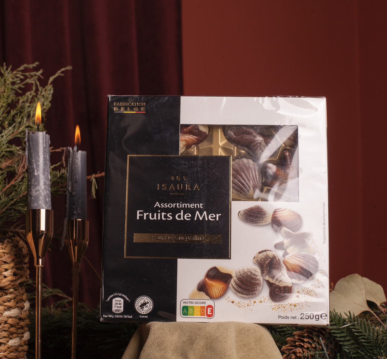 Набор конфет "Isaura Assortiment Fruits de mer" 250 гр. Франция ...
