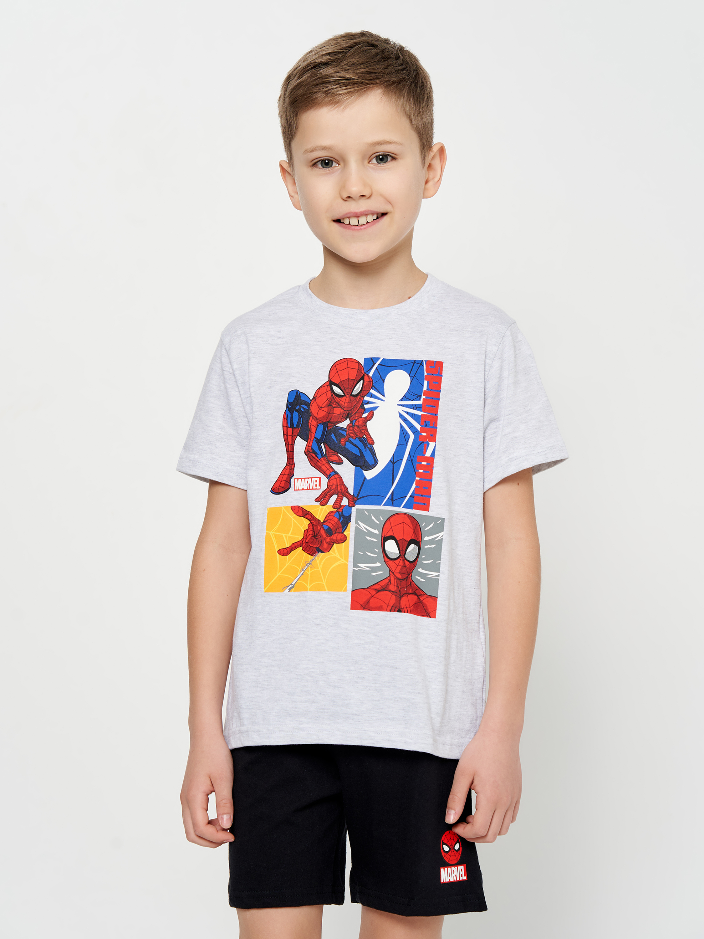 Акція на Комплект дитячий Disney Spider-Man SP S 52 04 1260 110 см Сірий/Чорний від Rozetka