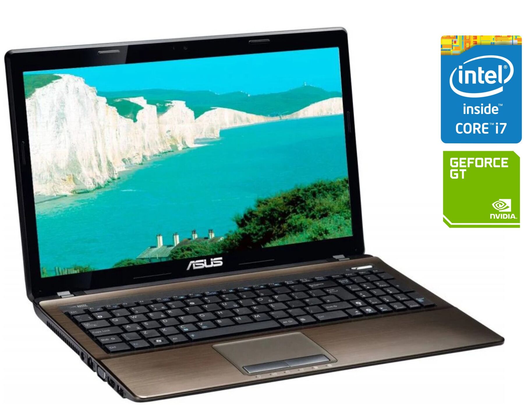 Игровой ноутбук Asus X53S / 15.6" TN / Core i7-2670QM (4 (8) ядра по 2. ...