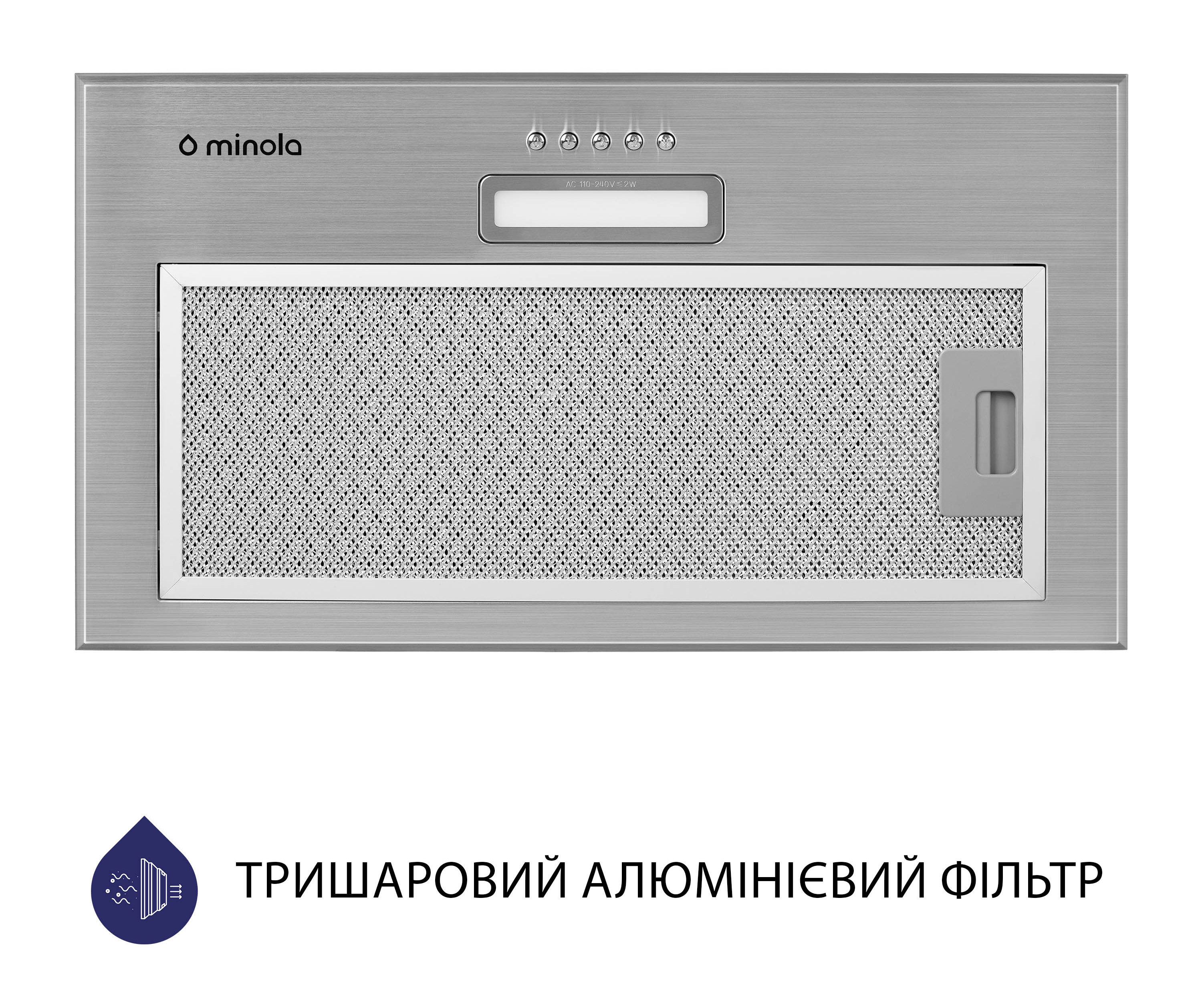 Витяжка Minola HBI 5614 I 1000 LED — фото 4