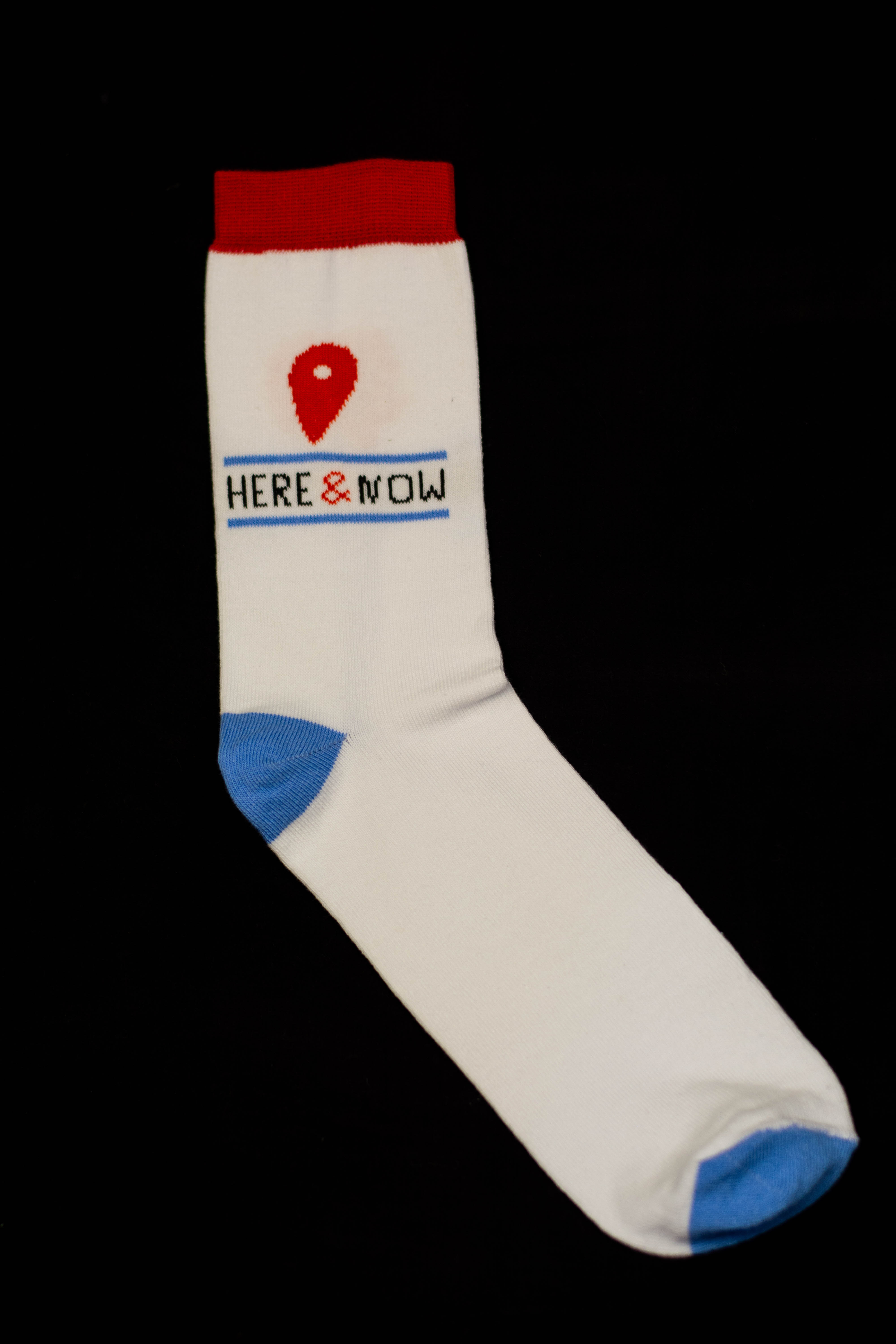 

Носки Soggy Socks "Here and now" 36-39 р. Белые