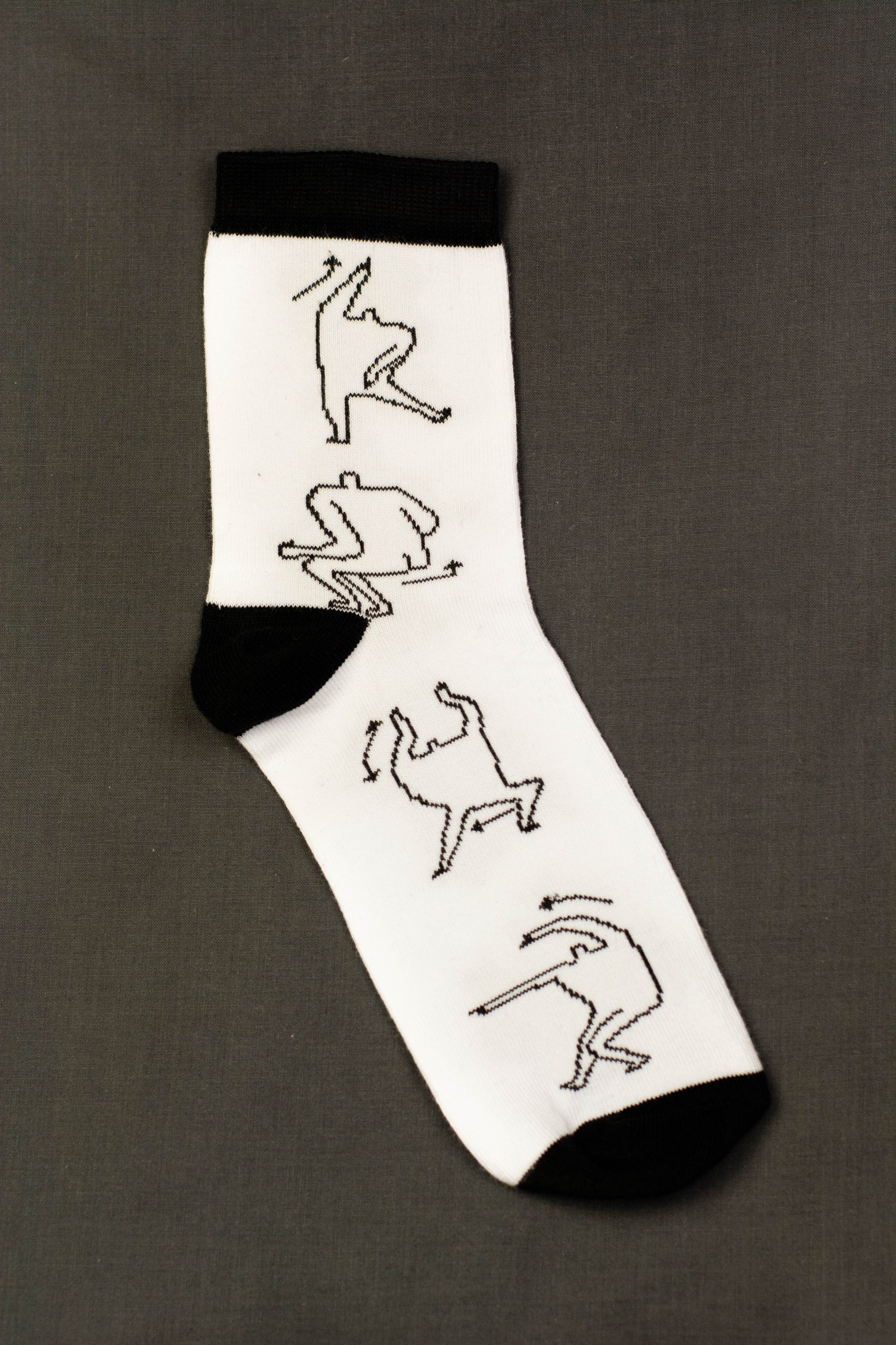 

Носки Soggy Socks "Move on" 40-42 р. Белые