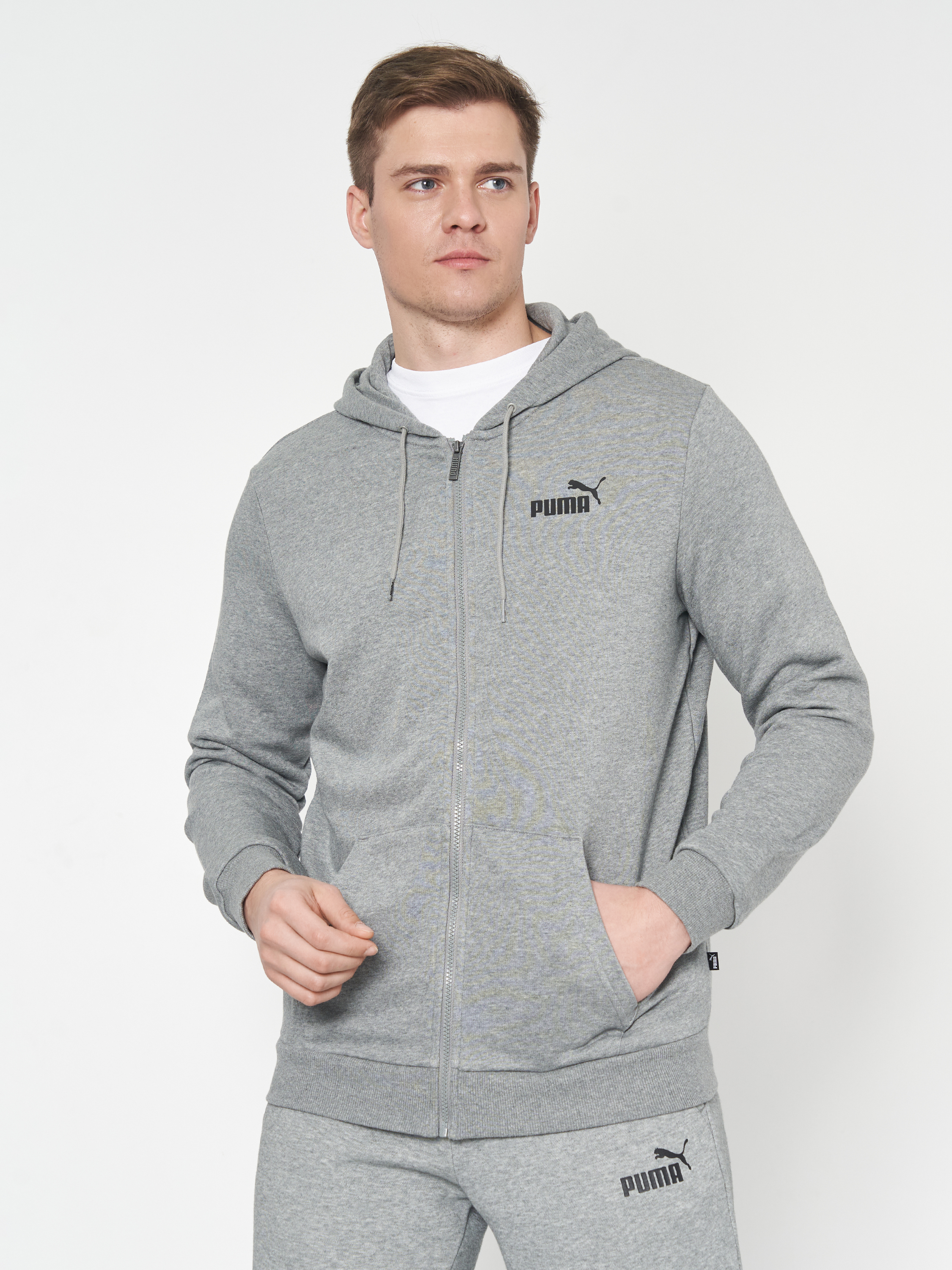 Puma 2024 gray hoodie