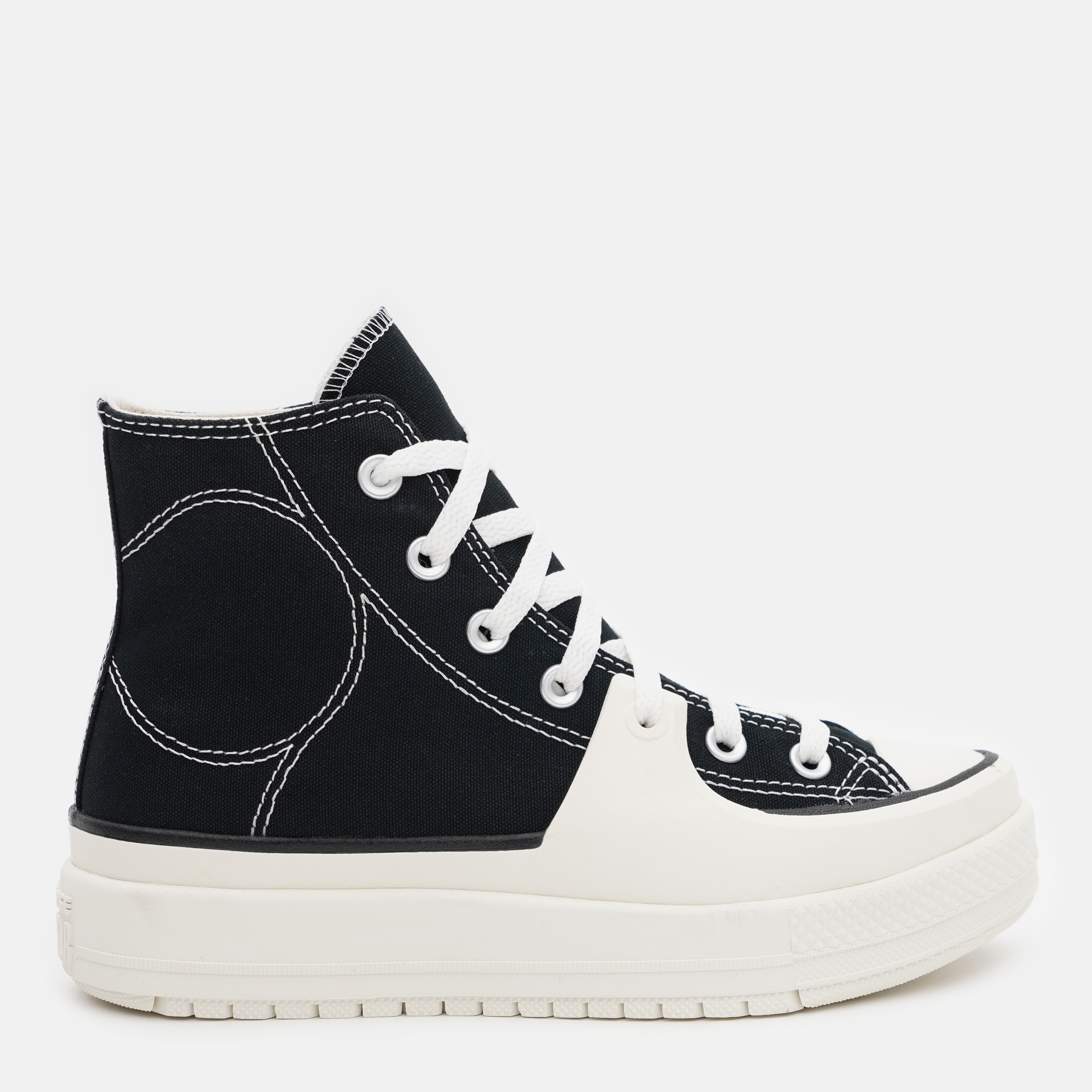 Женские кеды высокие Converse Ctas Construct Hi A05094C 39 (6.5US) 24.5 см  Черные (194434075106)