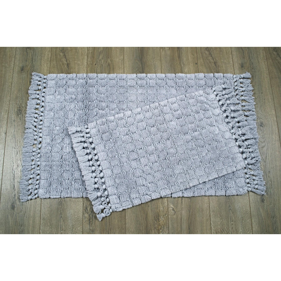 

Набор ковриков Irya - Broadway buz mavi голубой 60*90+40*60