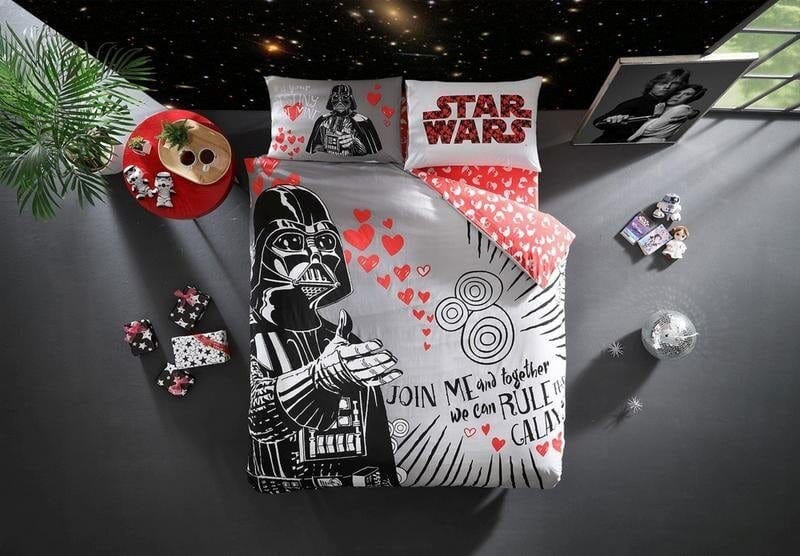 

Комплект постельного белья Tac ранфорс Disney Star Wars Valentin евро