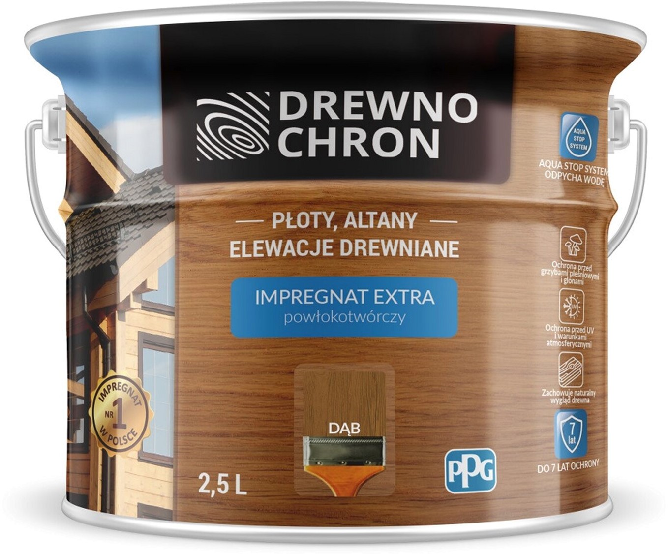 

Плёнкообразующая пропитка Drewnochron Impregnat Extra Дуб 2.5 л (DN-364414)