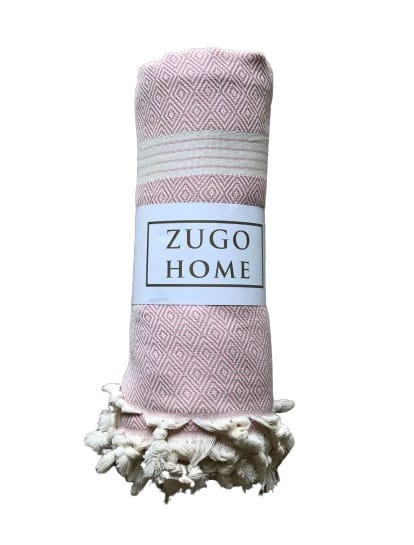 

Покрывало пештемаль Zugo Home Elmas 200*240 см розовый (ts-02125)