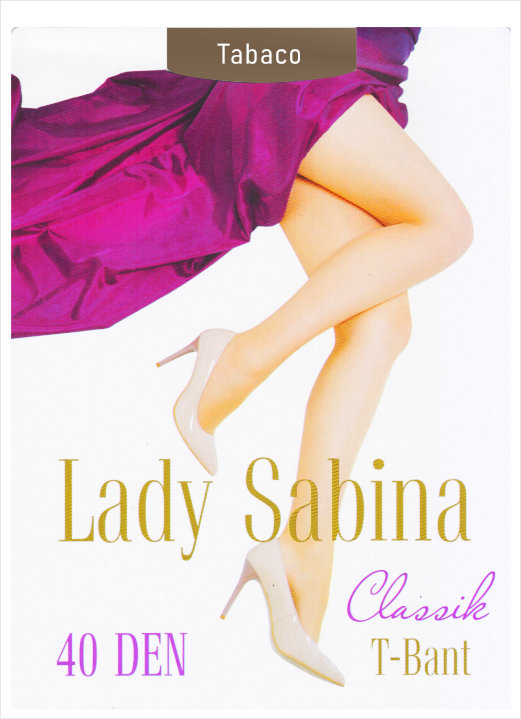 

Колготки Lady Sabina 40 Den T-Bant size 5-2XL Tabaco LS40TB5TAB