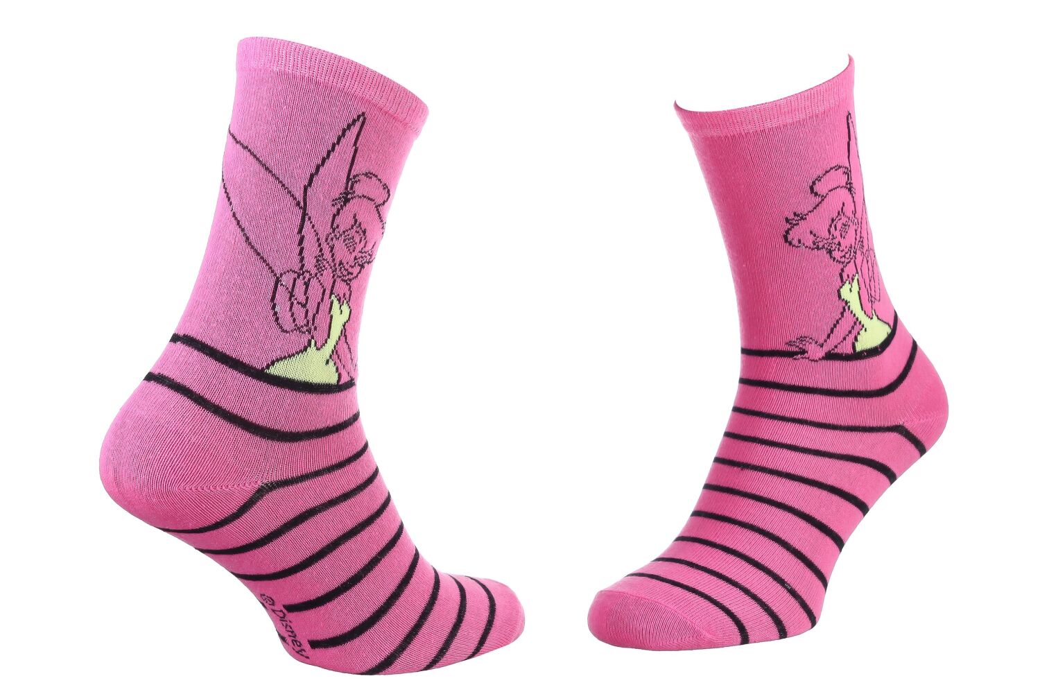 

Носки Disney Fees Bells La Fee + Stripes  (13890152-2) pink, Носки Disney Fees Bells La Fee + Stripes 36-41 (13890152-2) pink