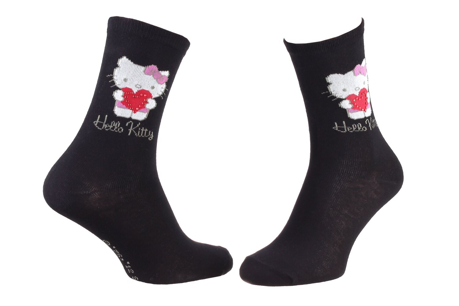 

Носки Hello Kitty + Heart Strass 35-41 (13840875-1) black
