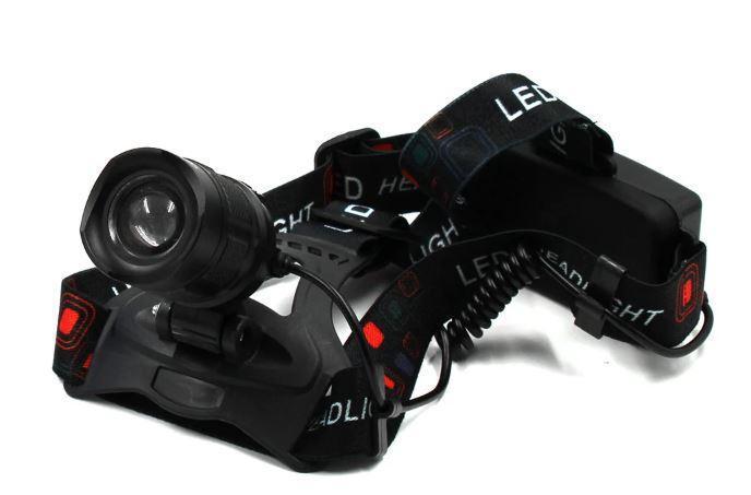 

Фонарь налобный HLV BL-T32 -P50 6989 Black
