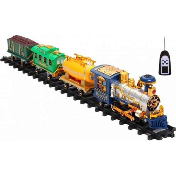

Железная дорога Классический экспресс 550 см Funny toys На радиоуправлении Синий
