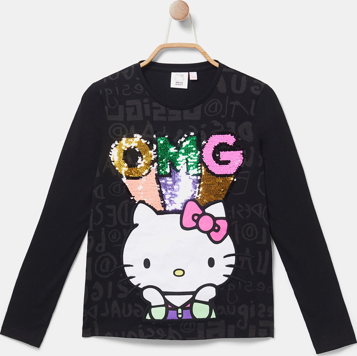 

Футболка с длинными рукавами Desigual 20WGTK71-2000 116 см (8445110056912)