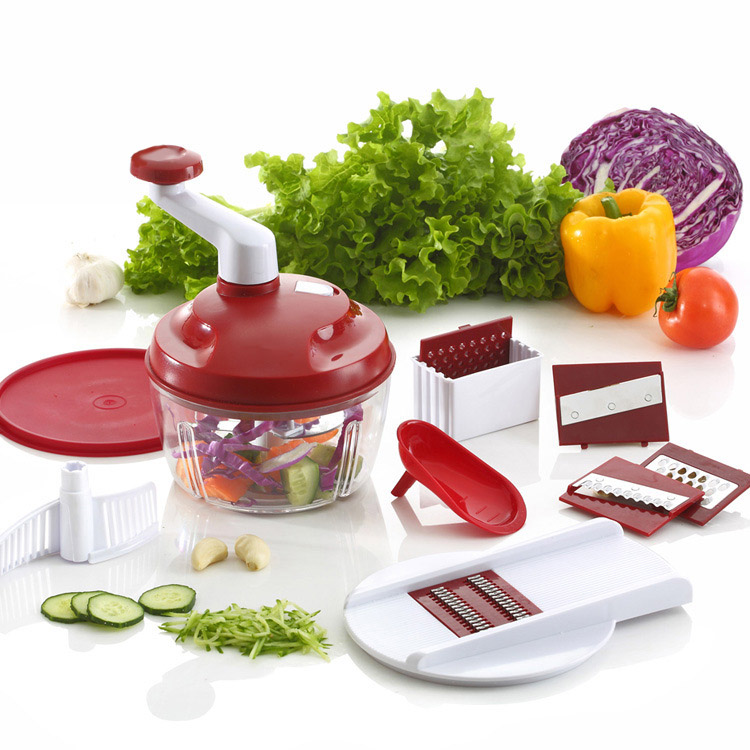 

Набор для измельчения продуктов loSang LS-1004 3-in-1 Red
